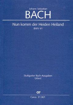 Nun komm, der Heiden Heiland (I) 