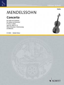 Concerto E Minor Op. 64 MWV O 14 Download