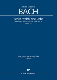 Sehet, welch eine Liebe hat uns der Vater erzeiget Standard