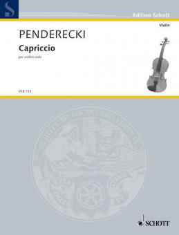 Capriccio per violino solo Download