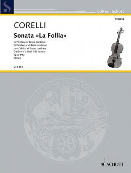 Sonata La Follia D Minor Op. 5/12 Download