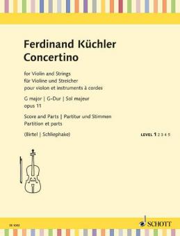 Concertino G major Op. 11 Download