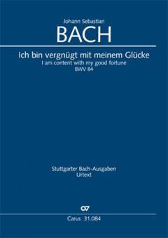 Ich bin vergnügt mit meinem Glücke Standard
