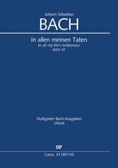 In allen meinen Taten Standard