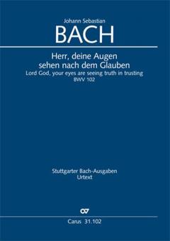 Herr, deine Augen sehen nach dem Glauben Standard