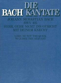 Herr, gehe nicht ins Gericht mit deinem Knecht 