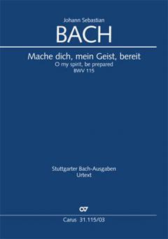 Mache dich, mein Geist, bereit Standard