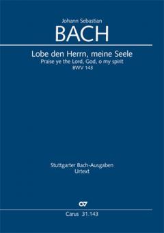 Lobe den Herrn, meine Seele (I) Standard