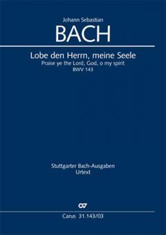 Lobe den Herrn, meine Seele (I) Standard