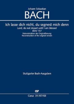 Ich lasse dich nicht, du segnest mich denn Standard