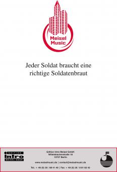 Jeder Soldat braucht eine richtige Soldatenbraut 