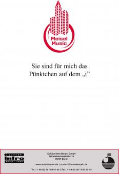 Sie sind für mich das Pünktchen auf dem 'i' 