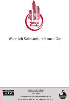 Wenn ich Sehnsucht hab nach Dir 