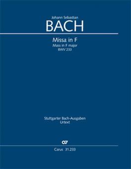 Missa in F-Dur BWV 233 Standard