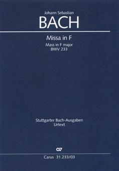 Missa in F-Dur BWV 233 Standard