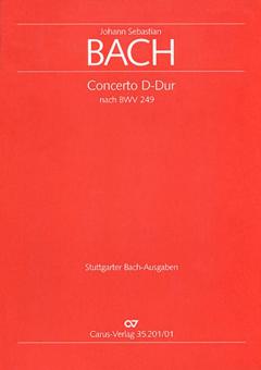 Concerto in D-Dur BWV 249 