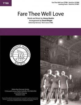 Fare Thee Well Love 