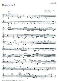 Orgelkonzert in B-Dur op. 13 