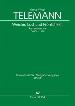 Weiche, Lust und Fröhlichkeit TVWV 1 :1536 Download