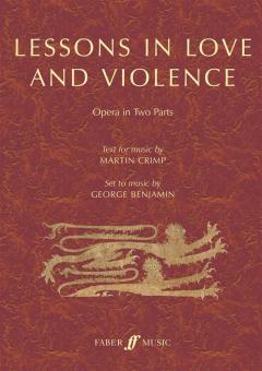 Lessons in Love and Violence - Libretto 