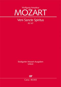 Veni Sancte Spiritus KV47 Standard