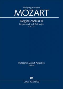 Regina coeli in B-Dur KV127 Standard