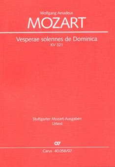 Vesperae solennes de Dominica KV321 