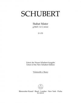 Stabat Mater in G minor D 175 