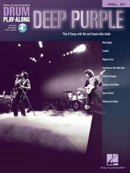 Drum Play-Along Vol. 51: Deep Purple 