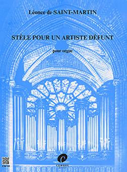 Stèle pour un artiste défunt 
