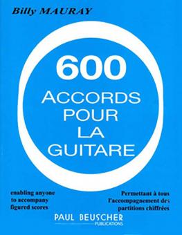 600 Accords pour la guitare 