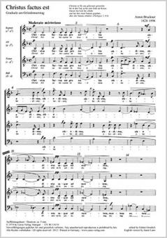 Christus factus est Standard
