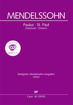 St. Paul op. 36 - Vocal score, german/english Standard