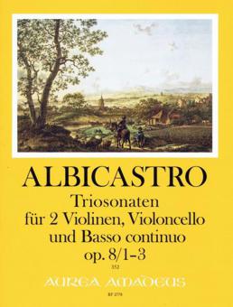 12 Triosonaten op. 8 Band 1: Sonaten 1-3 
