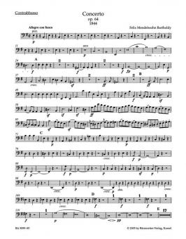 Konzert e-Moll op. 64 für Violine und Orchester 