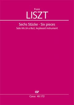 Sechs Stücke für Mezzosopran (Bariton) und Orgel (Klavier) 