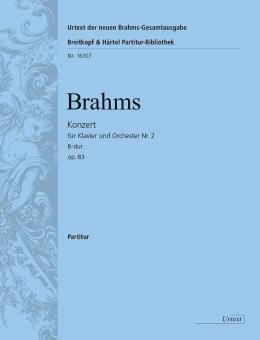 Konzert für Klavier und Orchester Nr. 2 op. 83 