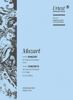 Flötenkonzert (Nr. 1) G-dur KV 313 (285c) 