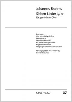 7 Lieder op. 62 