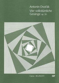 Vier volkstümliche Gesänge op. 20 