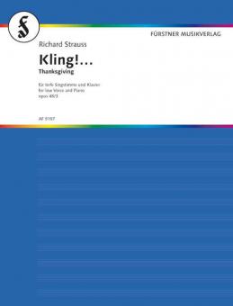 Five Songs to Poems by Otto Julius Bierbaum and Karl Henckell Op. 48/3 Download
