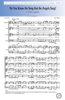 Do You Know the Song That the Angels Sang? Standard