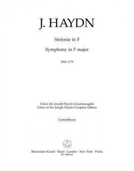 Symphony in F major Hob. I:79 