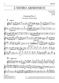 L'Estro Armonico op. 3/4 RV 550 