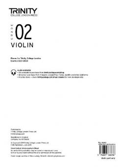 Violin Exam Pieces 2020-2023: Grade 2 (part only) 