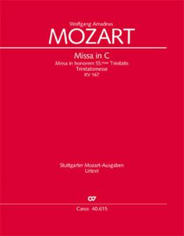 Missa in C-Dur KV167 Standard