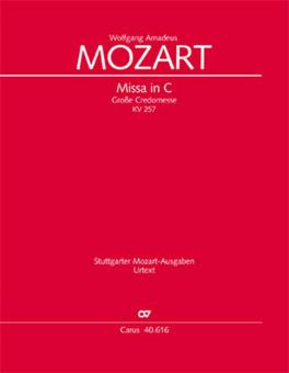 Missa in C-Dur KV257 Standard