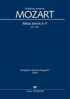 Missa brevis in F-Dur KV192 Standard