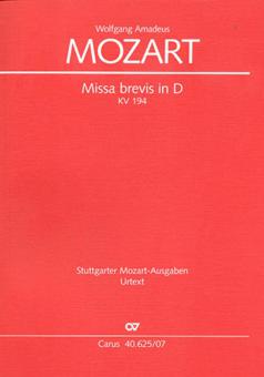 Missa brevis in D-Dur KV194 