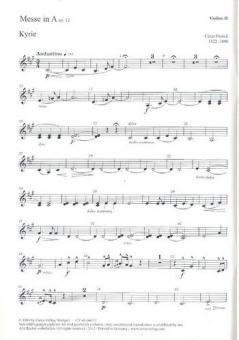 Messe in A FWV 12 (2 Fassungen) 